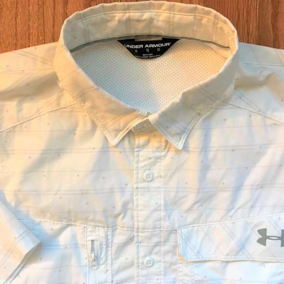 Under Armour Other - Men's Under Armour ,Heat Gear Button Front Shirt .